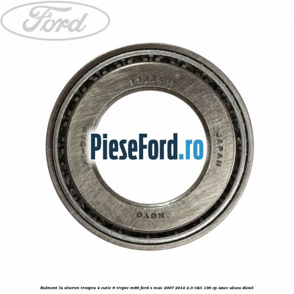 Rulment la sincron treapta 4 cutie 6 trepte M66 Ford S-Max 2007-2014 2.0 TDCi 136 cp AZWC, UKWA diesel