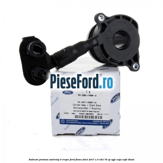Rulment presiune ambreiaj 6 trepte Ford Fiesta 2013-2017 1.5 TDCi 75 cp Rulment presiune ambreiaj 6 trepte Ford Fiesta 2013-2017 1.5 TDCi 75 cp UGJC, XUJA, XUJB diesel