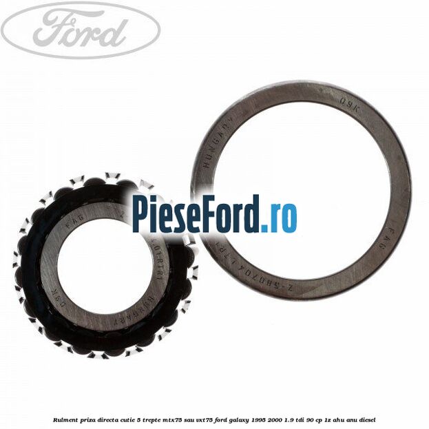 Rulment priza directa cutie 5 trepte MTX75 sau VXT75 Ford Galaxy 1995-2000 1.9 TDI 90 cp 1Z, AHU, ANU diesel
