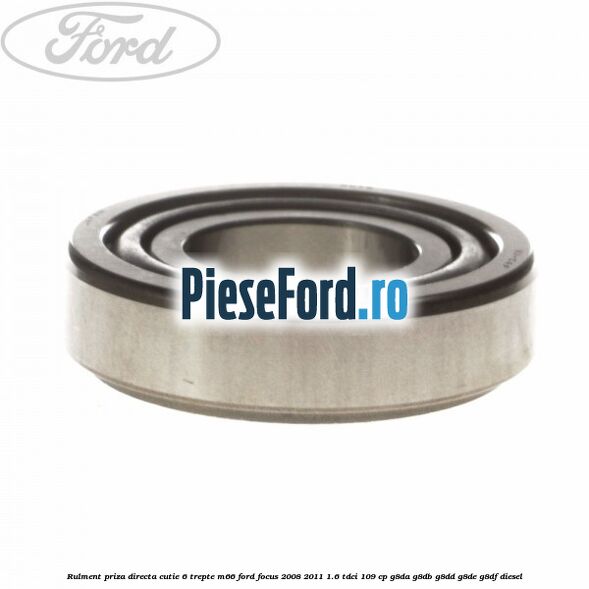 Rulment priza directa cutie 6 trepte M66 Ford Focus 2008-2011 1.6 TDCi 109 cp Rulment priza directa cutie 6 trepte M66 Ford Focus 2008-2011 1.6 TDCi 109 cp G8DA, G8DB, G8DD, G8DE, G8DF diesel