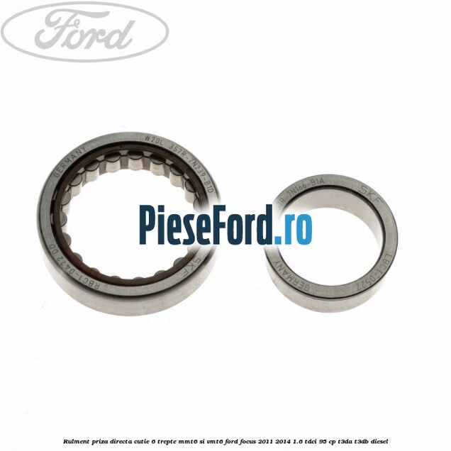 Rulment priza directa cutie 6 trepte MMT6 si VMT6 Ford Focus 2011-2014 1.6 TDCi 95 cp Rulment priza directa cutie 6 trepte MMT6 si VMT6 Ford Focus 2011-2014 1.6 TDCi 95 cp T3DA, T3DB diesel