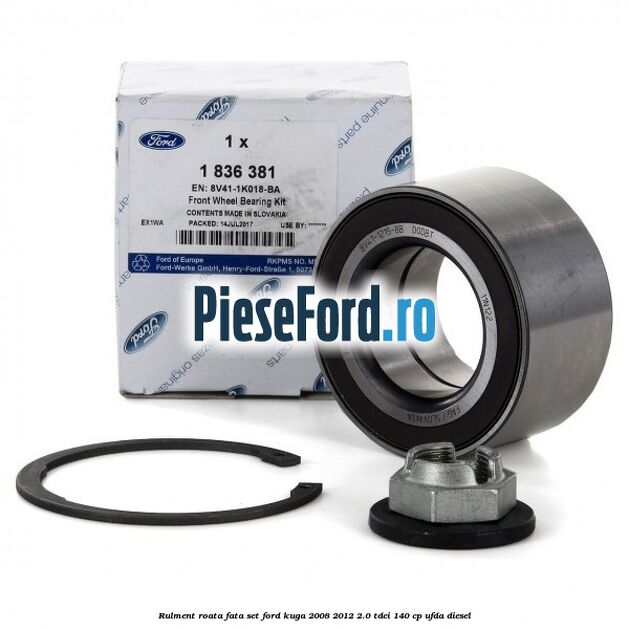 Rulment roata fata set Ford Kuga 2008-2012 2.0 TDCI 140 cp UFDA diesel
