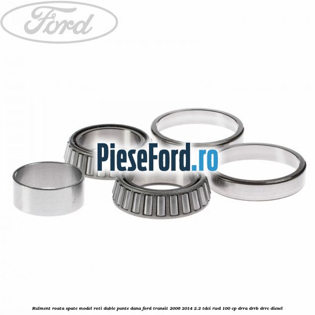 Rulment roata spate model roti duble punte DANA Ford Transit 2006-2014 2.2 TDCi RWD 100 cp Rulment roata spate model roti duble punte DANA Ford Transit 2006-2014 2.2 TDCi RWD 100 cp DRRA, DRRB, DRRC diesel