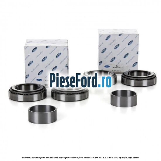 Rulment roata spate model roti duble punte DANA Ford Transit 2006-2014 3.2 TDCi 200 cp SAFA, SAFB diesel