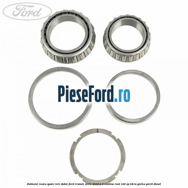 Rulment roata spate roti duble Ford Transit 2014-2018 2.0 EcoBlue RWD 130 cp BKRA, YMHA, YMR6 diesel