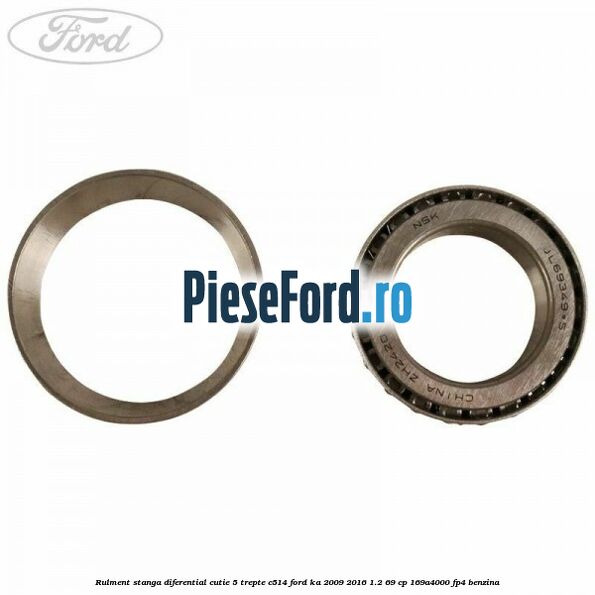 Rulment stanga diferential cutie 5 trepte C514 Ford Ka 2009-2016 1.2 69 cp