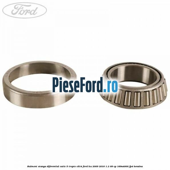 Rulment stanga diferential cutie 5 trepte C514 Ford Ka 2009-2016 1.2 69 cp 169A4000, FP4 benzina