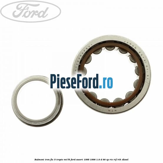 Rulment tren fix 5 trepte MT75 Ford Escort 1995-1998 1.8 D 60 cp RTE, RTF, RTH diesel