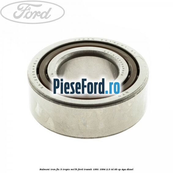 Rulment tren fix 5 trepte MT75 Ford Transit 1991-1994 2.5 TD 85 cp Rulment tren fix 5 trepte MT75 Ford Transit 1991-1994 2.5 TD 85 cp 4GA diesel