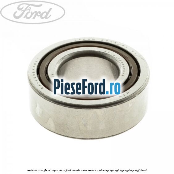 Rulment tren fix 5 trepte MT75 Ford Transit 1994-2000 2.5 TD 85 cp 4GA, 4GB, 4GC, 4GD, 4GE, 4GF diesel