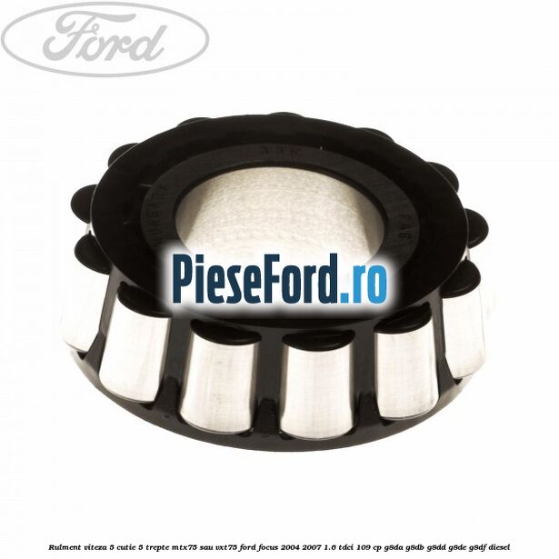Rulment viteza 5 cutie 5 trepte MTX75 sau VXT75 Ford Focus 2004-2007 1.6 TDCi 109 cp G8DA, G8DB, G8DD, G8DE, G8DF diesel