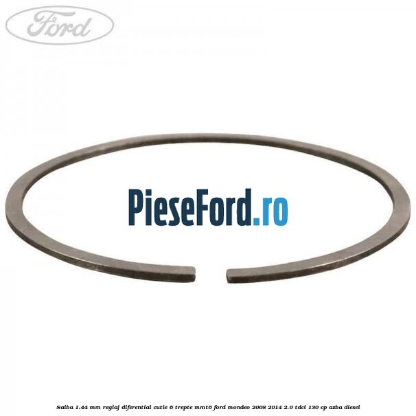 Saiba 1.44 MM reglaj diferential cutie 6 trepte MMT6 Ford Mondeo 2008-2014 2.0 TDCi 130 cp AZBA diesel