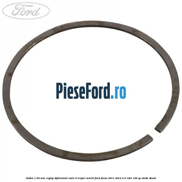 Saiba 1.54 MM reglaj diferential cutie 6 trepte MMT6 Ford Focus 2011-2014 2.0 TDCi 136 cp UKDB diesel