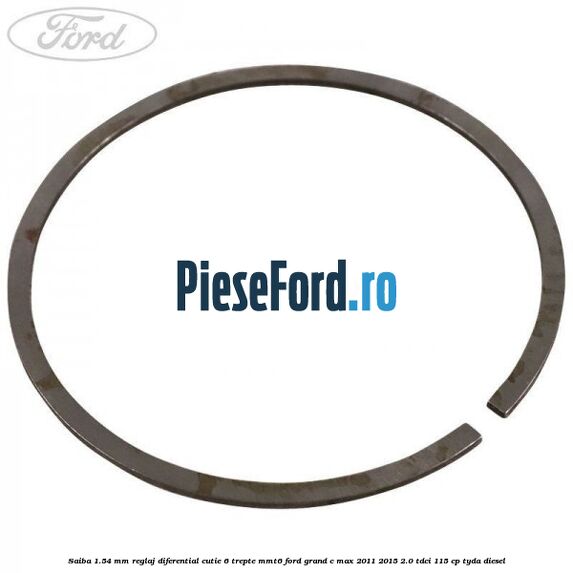 Saiba 1.54 MM reglaj diferential cutie 6 trepte MMT6 Ford Grand C-Max 2011-2015 2.0 TDCi 115 cp TYDA diesel