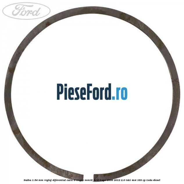Saiba 1.54 MM reglaj diferential cutie 6 trepte MMT6 Ford Kuga 2008-2012 2.0 TDCI 4x4 163 cp TXDA diesel