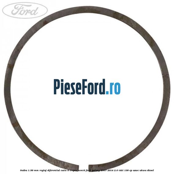 Saiba 1.56 MM reglaj diferential cutie 6 trepte MMT6 Ford Galaxy 2007-2014 2.0 TDCi 136 cp AZWC, UKWA diesel