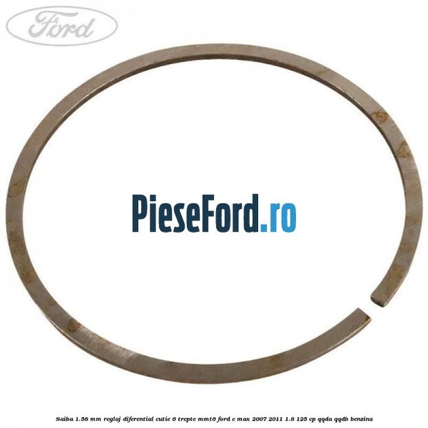 Saiba 1.58 MM reglaj diferential cutie 6 trepte MMT6 Ford C-Max 2007-2011 1.8 125 cp QQDA, QQDB benzina