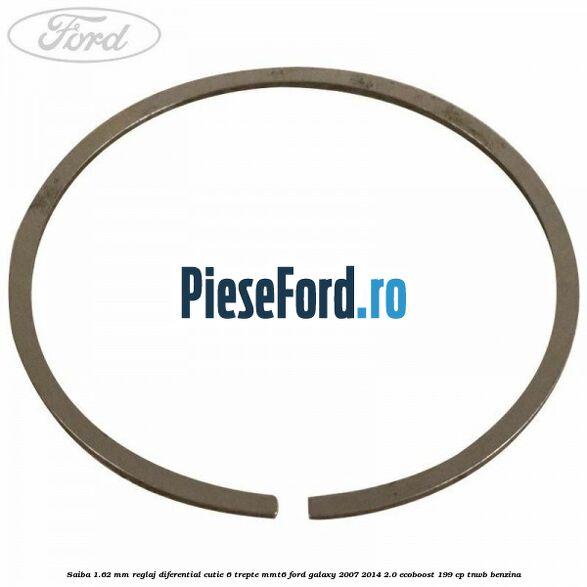 Saiba 1.62 MM reglaj diferential cutie 6 trepte MMT6 Ford Galaxy 2007-2014 2.0 EcoBoost 199 cp TNWB benzina