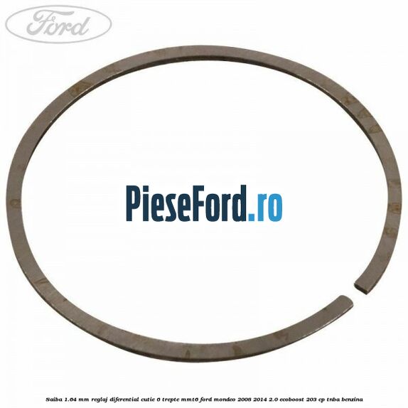 Saiba 1.64 MM reglaj diferential cutie 6 trepte MMT6 Ford Mondeo 2008-2014 2.0 EcoBoost 203 cp TNBA benzina