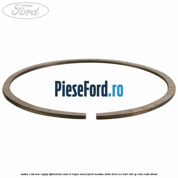 Saiba 1.64 MM reglaj diferential cutie 6 trepte MMT6 Ford Mondeo 2008-2014 2.0 TDCi 163 cp TXBA, TXBB diesel