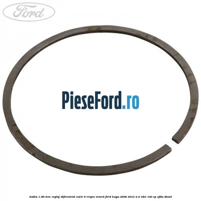 Saiba 1.66 MM reglaj diferential cutie 6 trepte MMT6 Ford Kuga 2008-2012 2.0 TDCI 140 cp UFDA diesel