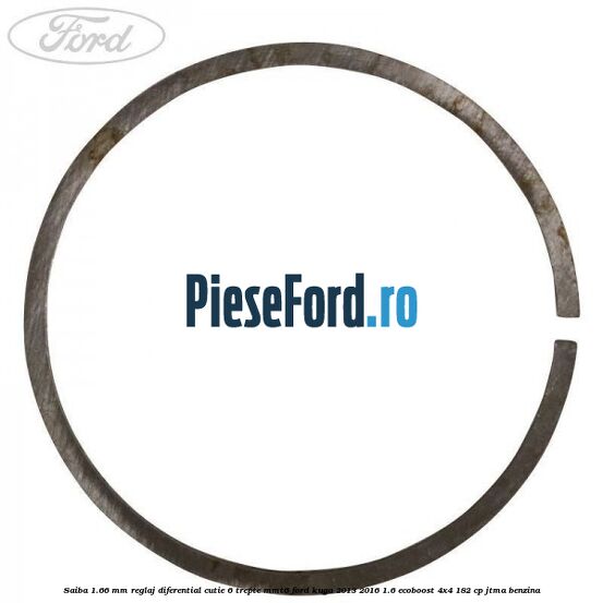 Saiba 1.66 MM reglaj diferential cutie 6 trepte MMT6 Ford Kuga 2013-2016 1.6 EcoBoost 4x4 182 cp JTMA benzina