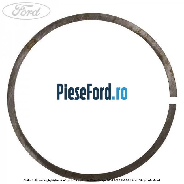 Saiba 1.68 MM reglaj diferential cutie 6 trepte MMT6 Ford Kuga 2008-2012 2.0 TDCI 4x4 163 cp TXDA diesel