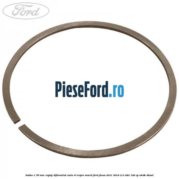 Saiba 1.76 MM reglaj diferential cutie 6 trepte MMT6 Ford Focus 2011-2014 2.0 TDCi 136 cp UKDB diesel