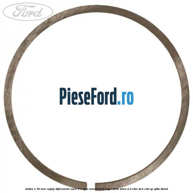 Saiba 1.76 MM reglaj diferential cutie 6 trepte MMT6 Ford Kuga 2008-2012 2.0 TDCI 4x4 140 cp UFDA diesel