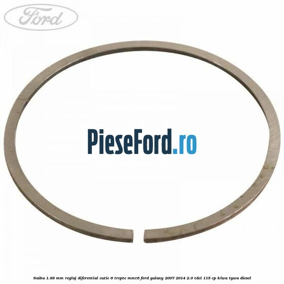 Saiba 1.88 MM reglaj diferential cutie 6 trepte MMT6 Ford Galaxy 2007-2014 2.0 TDCi 115 cp KLWA, TYWA diesel