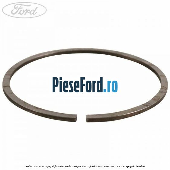Saiba 2.02 MM reglaj diferential cutie 6 trepte MMT6 Ford C-Max 2007-2011 1.8 122 cp QQDC benzina