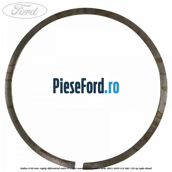 Saiba 2.02 MM reglaj diferential cutie 6 trepte MMT6 Ford Grand C-Max 2011-2015 2.0 TDCi 115 cp TYDA diesel