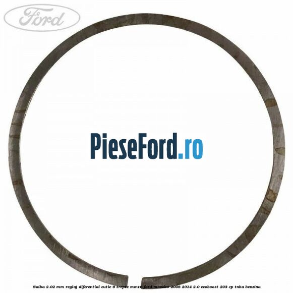 Saiba 2.02 MM reglaj diferential cutie 6 trepte MMT6 Ford Mondeo 2008-2014 2.0 EcoBoost 203 cp TNBA benzina