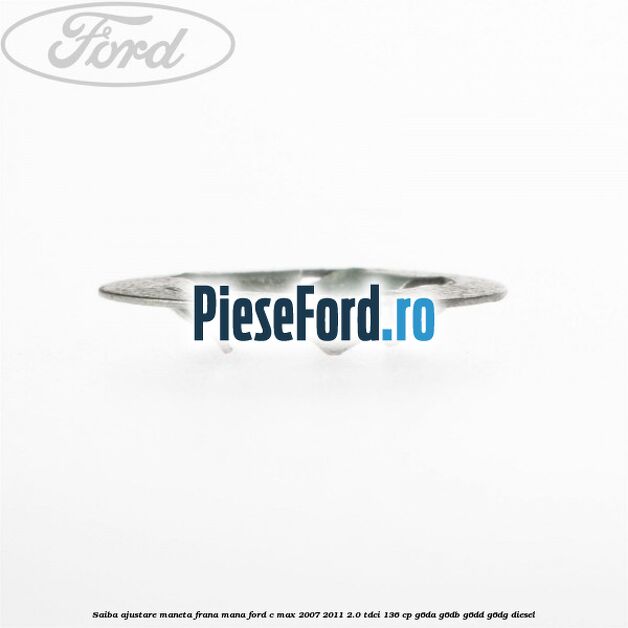 Saiba ajustare maneta frana mana Ford C-Max 2007-2011 2.0 TDCi 136 cp G6DA, G6DB, G6DD, G6DG diesel