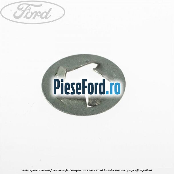 Saiba ajustare maneta frana mana Ford EcoSport 2019-2023 1.5 TDCi EcoBlue 4x4 125 cp ZTJA, ZTJB, ZTJC diesel