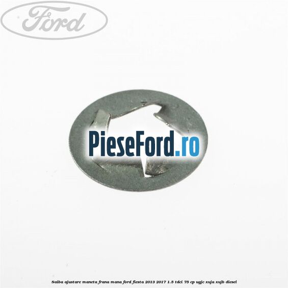 Saiba ajustare maneta frana mana Ford Fiesta 2013-2017 1.5 TDCi 75 cp UGJC, XUJA, XUJB diesel