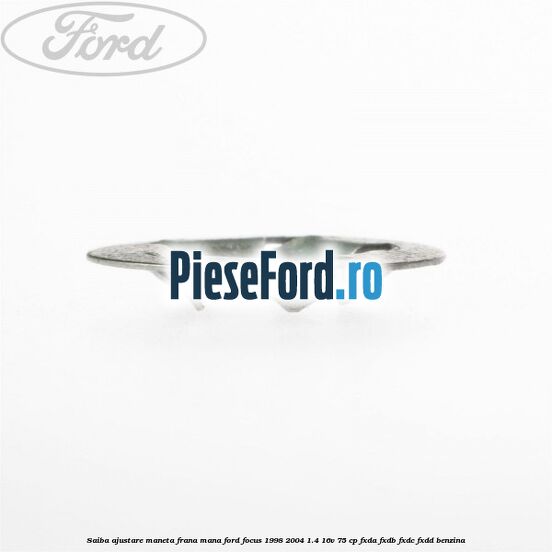 Saiba ajustare maneta frana mana Ford Focus 1998-2004 1.4 16V 75 cp FXDA, FXDB, FXDC, FXDD benzina