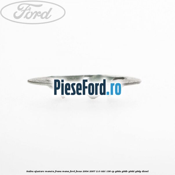 Saiba ajustare maneta frana mana Ford Focus 2004-2007 2.0 TDCi 136 cp G6DA, G6DB, G6DD, G6DG diesel