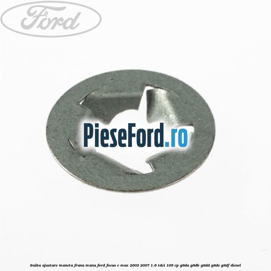 Saiba ajustare maneta frana mana Ford Focus C-Max 2003-2007 1.6 TDCi 109 cp G8DA, G8DB, G8DD, G8DE, G8DF diesel