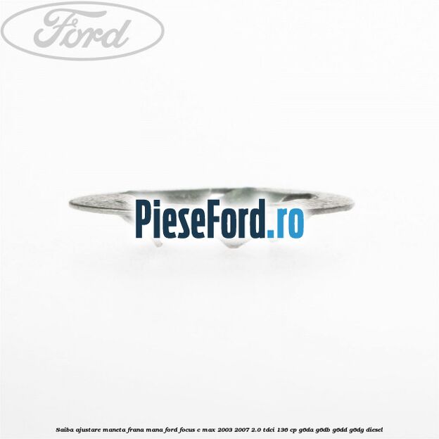 Saiba ajustare maneta frana mana Ford Focus C-Max 2003-2007 2.0 TDCi 136 cp G6DA, G6DB, G6DD, G6DG diesel