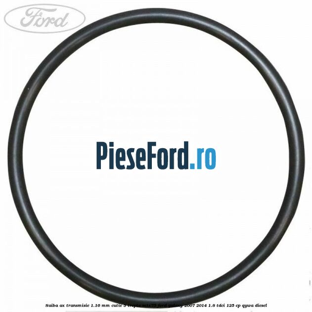 Saiba ax transmisie 1.16 mm cutie 5 trepte MTX75 Ford Galaxy 2007-2014 1.8 TDCi 125 cp QYWA diesel