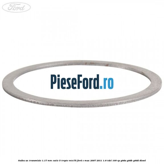 Saiba ax transmisie 1.17 mm cutie 5 trepte MTX75 Ford C-Max 2007-2011 1.6 TDCi 109 cp G8DA, G8DB, G8DD diesel
