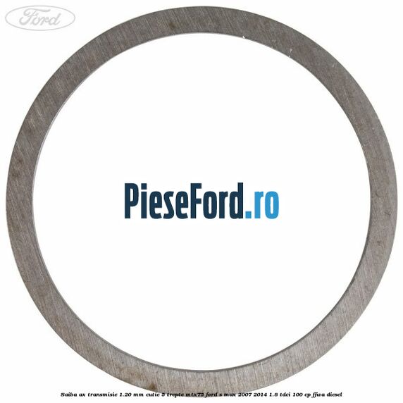 Saiba ax transmisie 1.20 mm cutie 5 trepte MTX75 Ford S-Max 2007-2014 1.8 TDCi 100 cp FFWA diesel