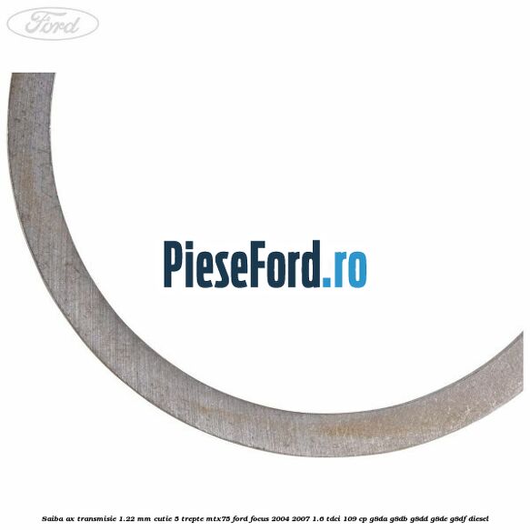 Saiba ax transmisie 1.22 mm cutie 5 trepte MTX75 Ford Focus 2004-2007 1.6 TDCi 109 cp Saiba ax transmisie 1.22 mm cutie 5 trepte MTX75 Ford Focus 2004-2007 1.6 TDCi 109 cp G8DA, G8DB, G8DD, G8DE, G8DF diesel