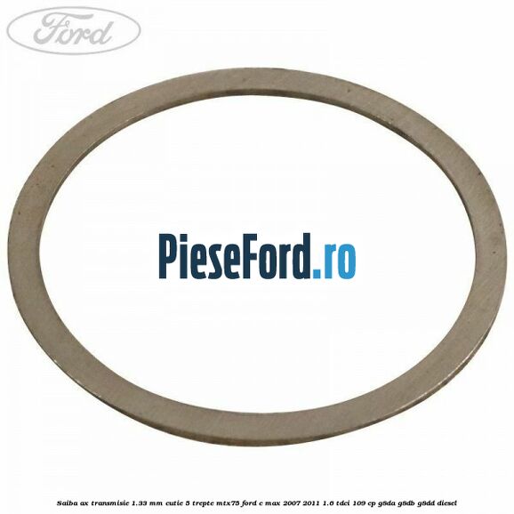 Saiba ax transmisie 1.33 mm cutie 5 trepte MTX75 Ford C-Max 2007-2011 1.6 TDCi 109 cp Saiba ax transmisie 1.33 mm cutie 5 trepte MTX75 Ford C-Max 2007-2011 1.6 TDCi 109 cp G8DA, G8DB, G8DD diesel