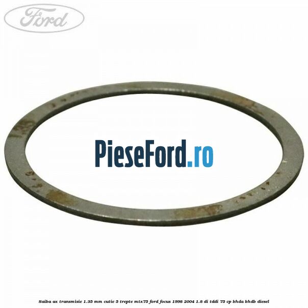 Saiba ax transmisie 1.35 mm cutie 5 trepte MTX75 Ford Focus 1998-2004 1.8 DI/TDDi 75 cp BHDA, BHDB diesel