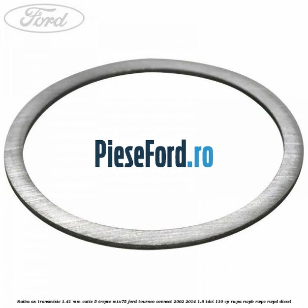 Saiba ax transmisie 1.41 mm cutie 5 trepte MTX75 Ford Tourneo Connect 2002-2014 1.8 TDCi 110 cp RWPA, RWPB, RWPC, RWPD diesel
