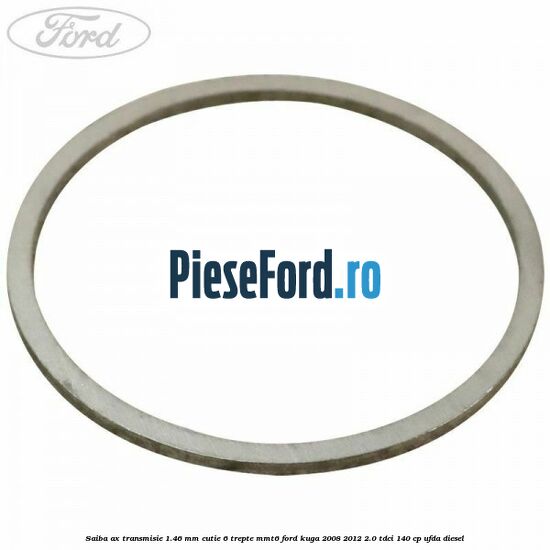 Saiba ax transmisie 1.46 mm cutie 6 trepte MMT6 Ford Kuga 2008-2012 2.0 TDCI 140 cp