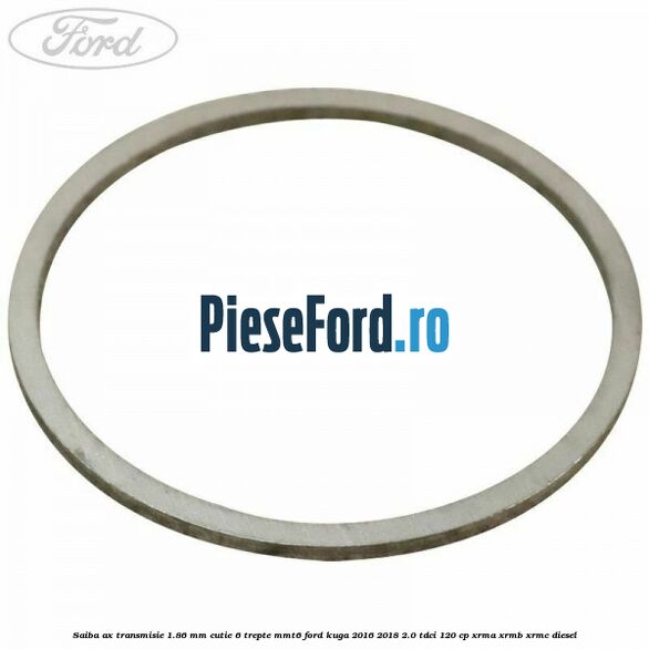 Saiba ax transmisie 1.86 mm cutie 6 trepte MMT6 Ford Kuga 2016-2018 2.0 TDCi 120 cp XRMA, XRMB, XRMC diesel