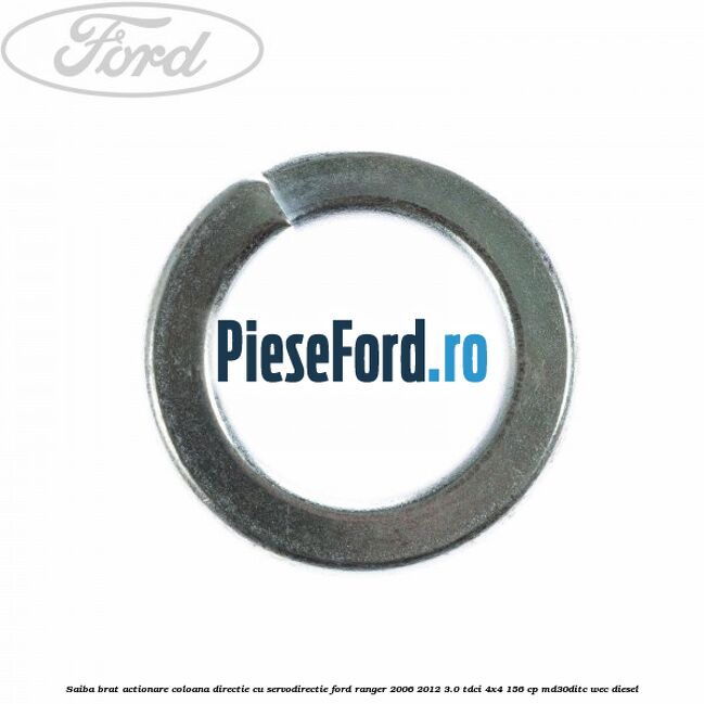 Saiba brat actionare coloana directie cu servodirectie Ford Ranger 2006-2012 3.0 TDCi 4x4 156 cp MD30DITC, WEC diesel